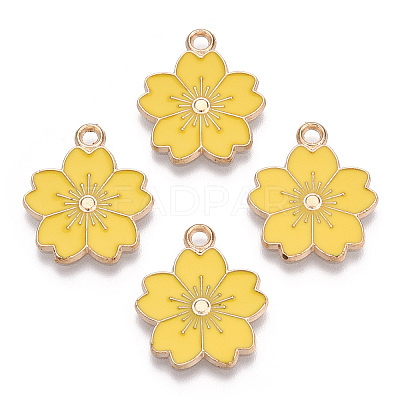 Alloy Enamel Pendants ENAM-S121-115L-1