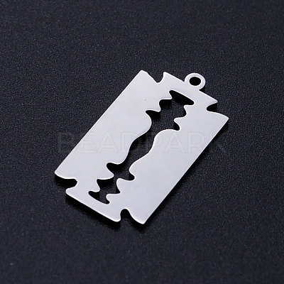 Tarnish Resistant 201 Stainless Steel Pendants STAS-S105-JN384-1-1