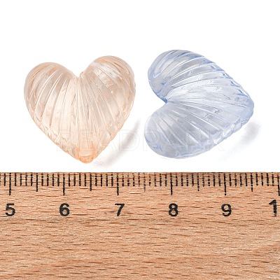 Transparent Acrylic Beads X-MACR-L015-08-1