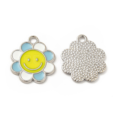Alloy Enamel Pendants ENAM-B050-04P-03-1