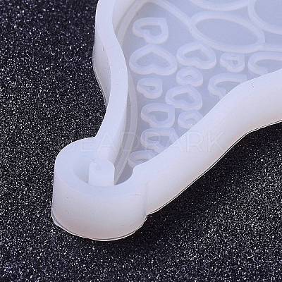 Valentine's Day Theme DIY Pendant Silicone Molds DIY-A021-02-1