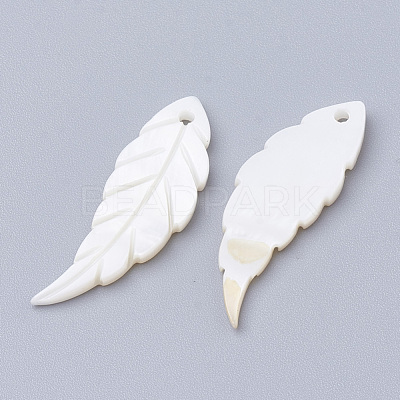 Freshwater Shell Pendants X-SHEL-T007-69-1