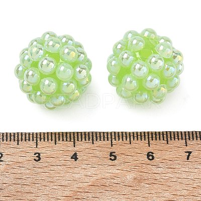 Opaque Acrylic Beads AC-CBA4D01-04C-1