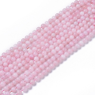 Natural Rose Quartz Beads Strands LS-G-F591-04-10mm-1