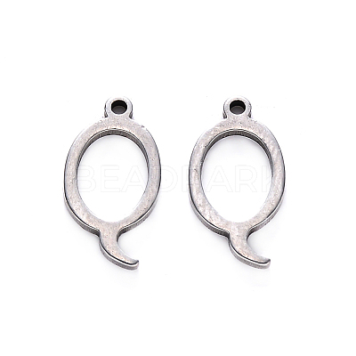 Tarnish Resistant 201 Stainless Steel Charms STAS-R105-Q-1