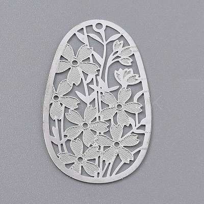 Brass Pendants KK-P193-01S-1