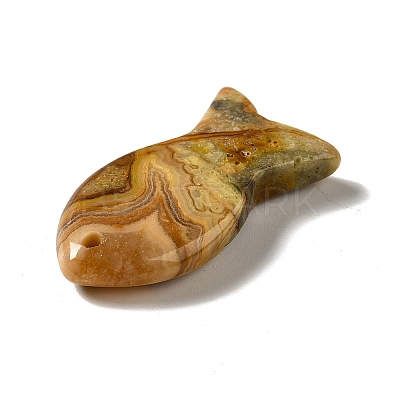 Natural Crazy Agate Pendants G-G932-B11-1