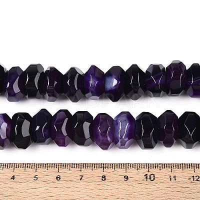 Natural Agate Beads Strands G-N356-01A-13-1
