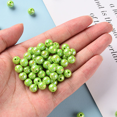 Opaque Acrylic Beads MACR-S370-D8mm-A06-1