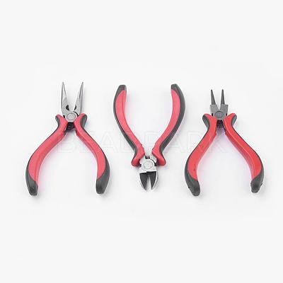 Iron Jewelry Tool Sets: Round Nose Pliers PT-R009-04-1