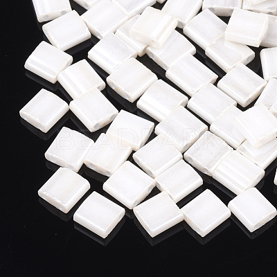 2-Hole Opaque Glass Seed Beads SEED-S023-07B-1