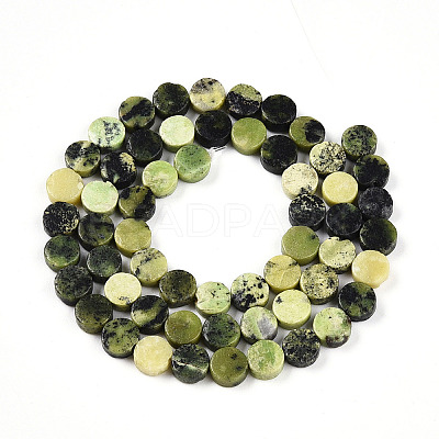Natural Serpentine Beads Strands G-N346-06A-02-1