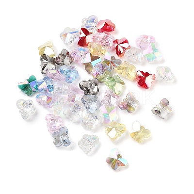 Electroplate Glass Beads EGLA-H105-02A-AB01-1