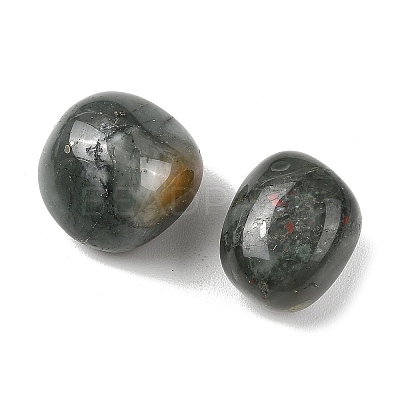Natural Bloodstone Beads G-G348-01B-35-1