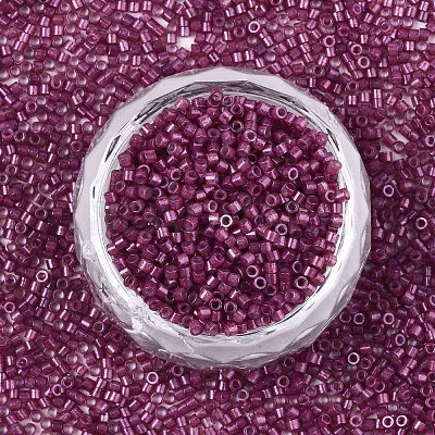 FGB 11/0 Grade A Baking Paint Glass Seed Beads SEED-S030-1147-1