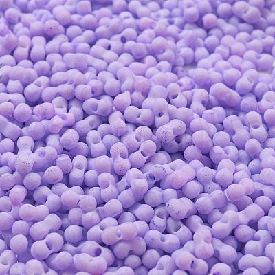 Macaron Color Opaque Frosted Glass Seed Beads X1-SEED-K009-12B-14-1
