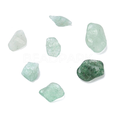 Natural Green Aventurine Chip Beads X-G-O103-02-1