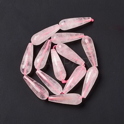 Natural Rose Quartz Beads Strands G-I328-10-1