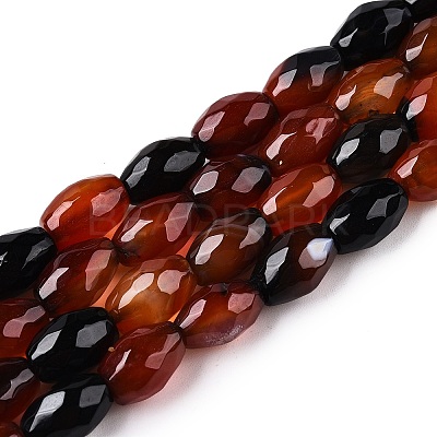 Natural Agate Beads Strands G-T138-180C-1