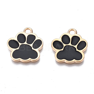 Alloy Enamel Pendants X-ENAM-T016-22LG-C-RS-1