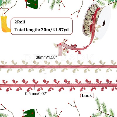 Polyester Ribbons OCOR-WH0074-58A-1