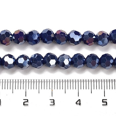 Opaque Glass Beads Stands EGLA-A035-P6mm-B09-1