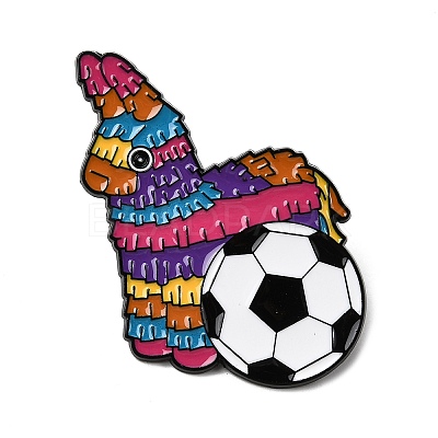 Mexico Football Theme Enamel Pins JEWB-D310-07EB-02-1