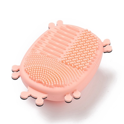 Silicone Cosmetic Brush Storage Rack Portable Washing Tool MRMJ-H002-06B-1