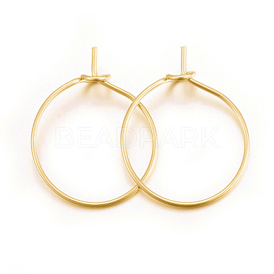 316 Surgical Stainless Steel Wine Glass Charms Rings X-STAS-L214-01E-G-1