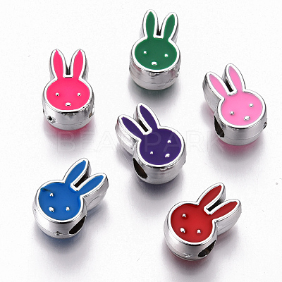 UV Plating Acrylic Beads OACR-R077-03-P-1