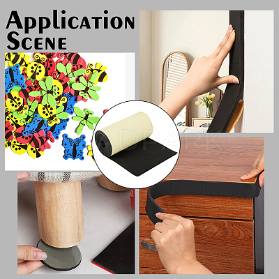 Adhesive EVA Foam Sheets DIY-WH0568-93A-1