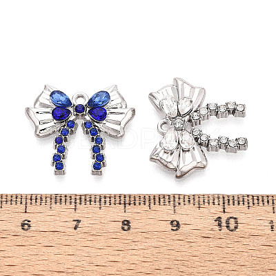 Rack Plating Alloy Rhinestone Pendants PALLOY-N181-23P-1