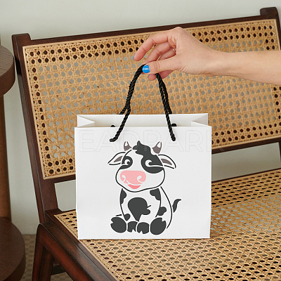 1 Set PET Hollow Out Drawing Painting Stencils DIY-MA0002-80-1