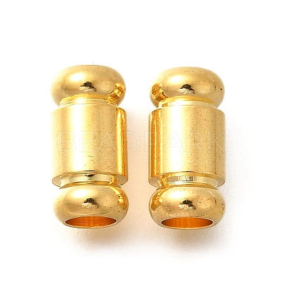 201 Stainless Steel Beads STAS-P381-01C-G-1