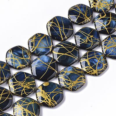 Drawbench Freshwater Shell Beads Strands SHEL-T014-013-1