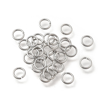 Brass Open Jump Rings KK-B147-03D-P-1