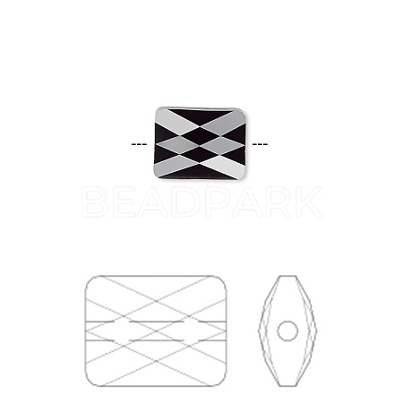 Austrian Crystal Rhinestone Beads X-5055-10x8-280(U)-1