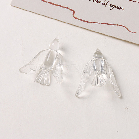Transparent Resin Cabochons PW-WGAD18F-03-1