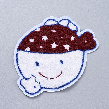 Computerized Embroidery Cloth Sew on Patches DIY-D048-04-1