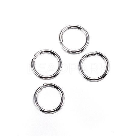 Tarnish Resistant 304 Stainless Steel Jump Rings STAS-D448-095P-4mm-1