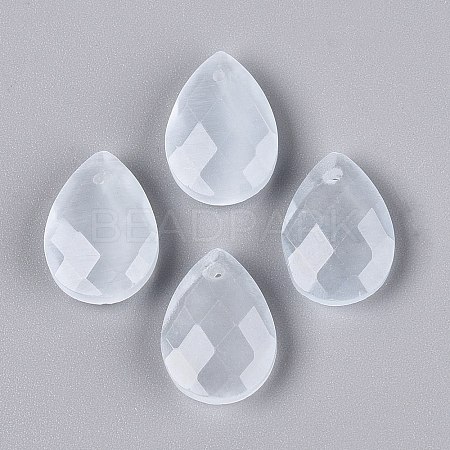 Cat Eye Pendants G-N362-13R-1