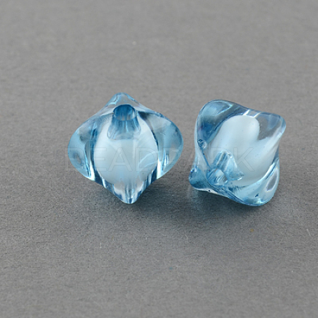 Transparent Acrylic Beads TACR-S111-8mm-22-1