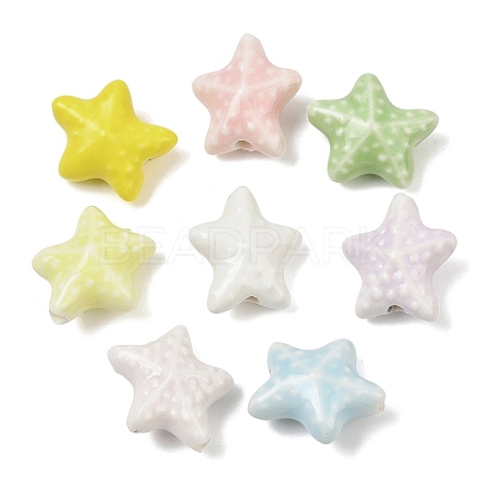 Handmade Porcelain Beads PORC-D026-02B-1
