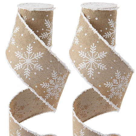 Burlap Ribbon OCOR-WH20006-86-1