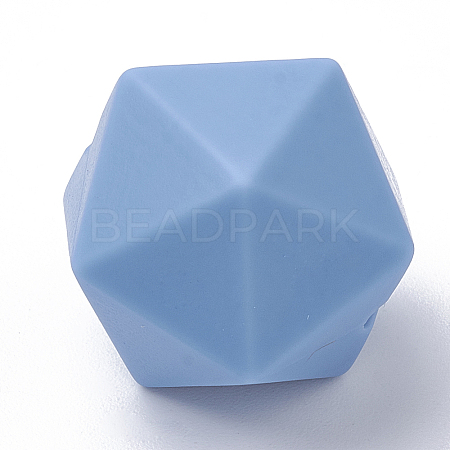Food Grade Eco-Friendly Silicone Focal Beads LS-SIL-T048-14mm-52-1
