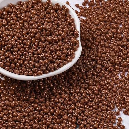 8/0 Baking Paint Glass Seed Beads X1-SEED-M012-02A-49-1