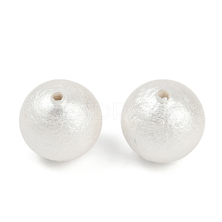 Compressed Cotton Pearl Beads X-WOVE-V001-A01-10mm-1
