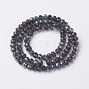 Electroplate Transparent Glass Beads Strands LS-EGLA-A034-T4mm-Q09-2