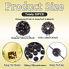 30Pcs Pave Disco Ball Beads RB-TA0001-26B-4