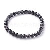Natural Larvikite Beads Stretch Bracelets BJEW-F380-01-A14-6